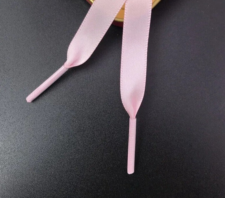 Lacets-Satin-de-Soie-Rose