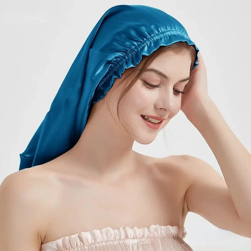 bonnet-satin-tube-bleu