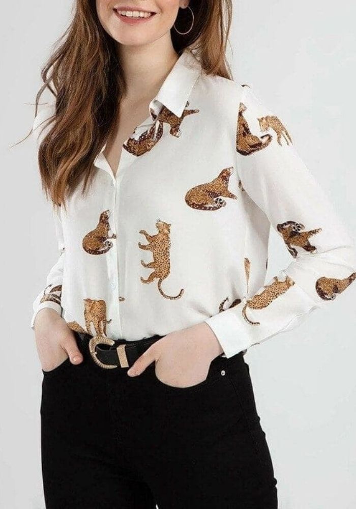 Sendegaro Dolce Gabbana Leopard Shirt Leopard Print Dolce And