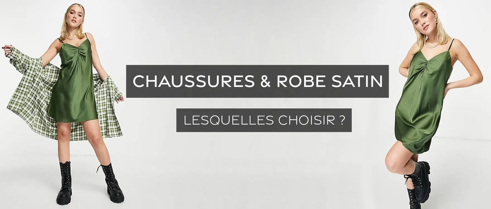 Chaussures à porter avec une Robe Satin