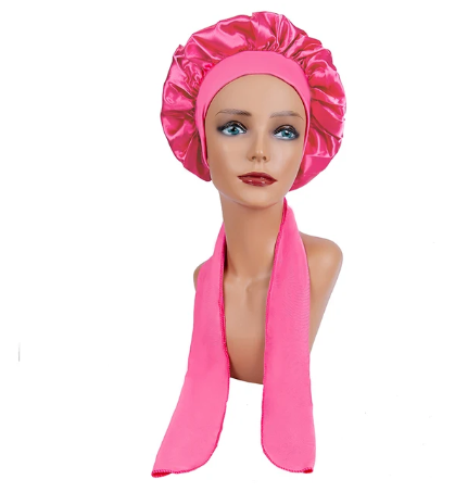 bonnet-de-nuit-en-satin-doux-rose