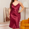 nuisette-satin-douceur-grande-taille-rouge