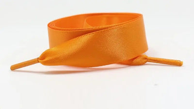 Lacets-Satin-Uni-Orange