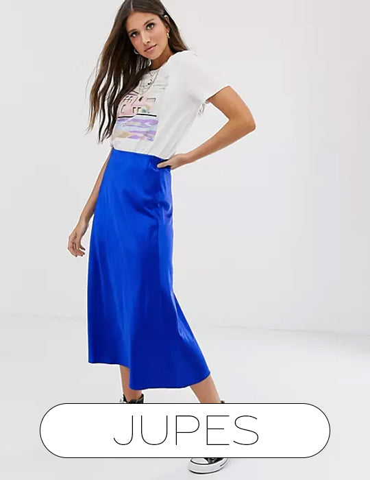 jupe satin
