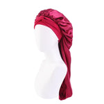 Bonnet Satin anti-casse avec attache - Vignette | Création Satin