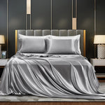 Parure de Lit Satin Nuances de Gris - Vignette | Création Satin
