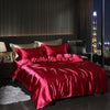 parure-de-lit-de-luxe-satin-rouge