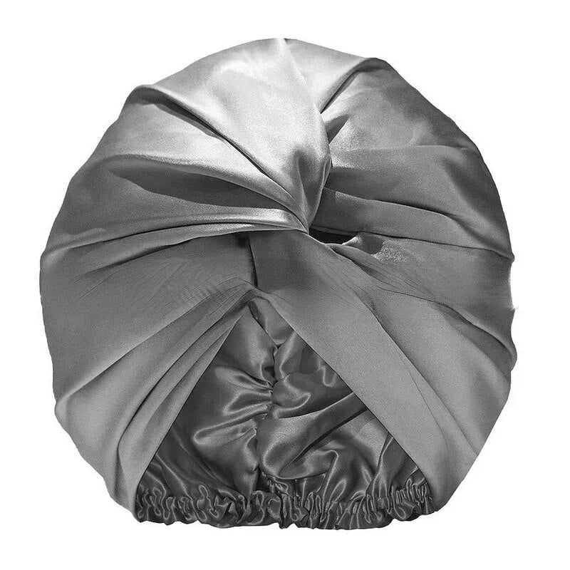 Bonnet-Satin-Turban-De-Bain-Gris