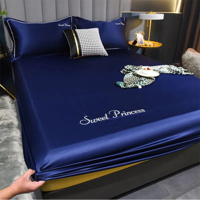 drap-housse-satin-sweet-princes-bleu-marine