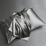 Parure de Lit Satin Nuances de Gris - Vignette | Création Satin