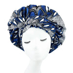 Bonnet de Nuit Wax et Satin - Vignette | Création Satin