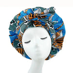 Bonnet de Nuit Wax et Satin - Vignette | Création Satin