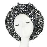 Bonnet de Nuit Wax et Satin - Vignette | Création Satin