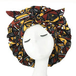Bonnet de Nuit Wax et Satin - Vignette | Création Satin
