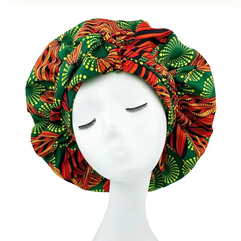 bonnet-de-nuit-wax-et-satin-vert-orange