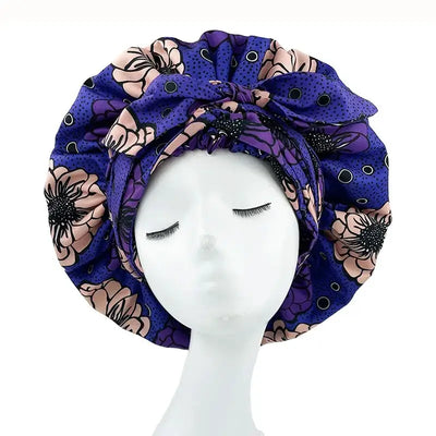 bonnet-de-nuit-wax-et-satin-violet