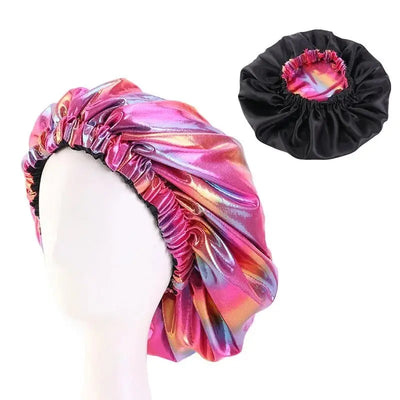 Bonnet-Satin-Arc-en-ciel-rose