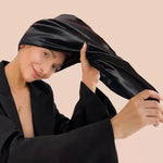 Bonnet Satin De Soie Style Fourreau - Vignette | Création Satin