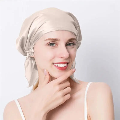 Bonnet-Satin-Foulard-Champagne