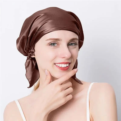 Bonnet-Satin-Foulard-Chocolat