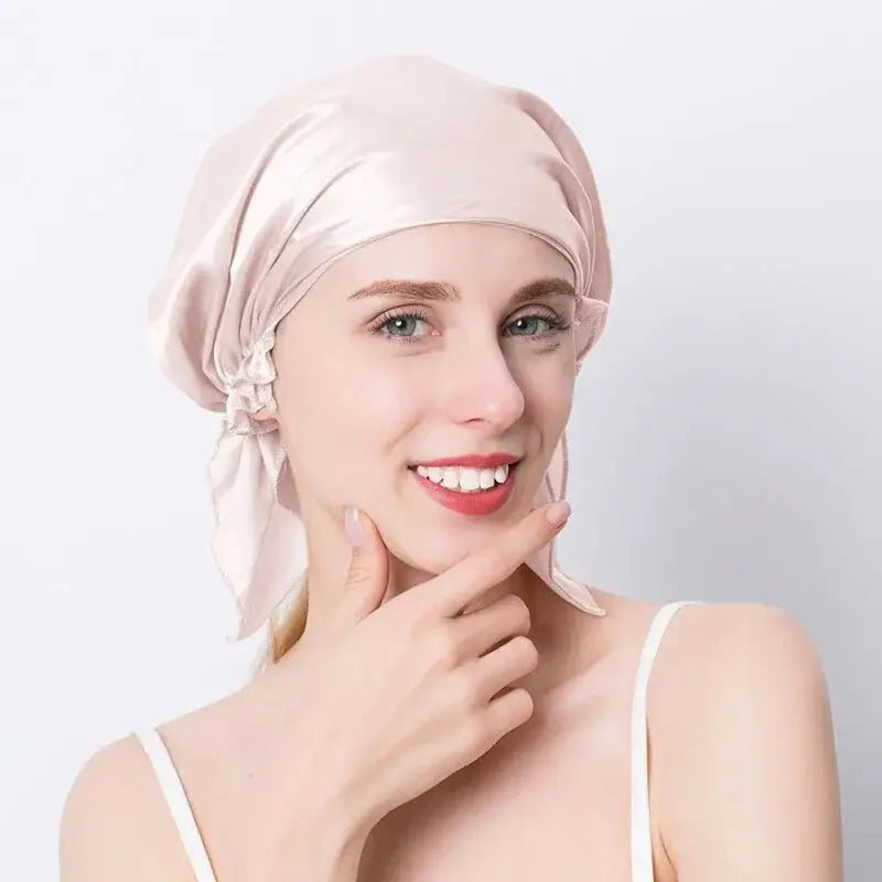Bonnet-Satin-Foulard-Rose-Poudré