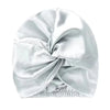 Bonnet-Satin-Turban-Croisé-Argenté