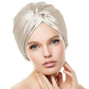 Bonnet-Satin-Turban-Croisé-Café-Latté