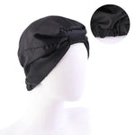 Bonnet Satin Turban Croisé - Vignette | Création Satin