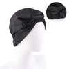 Bonnet-Satin-Turban-Croisé-Noir