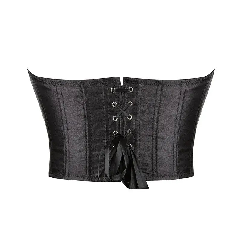 Corset-Satin-A-Bustier-Sexy-Lacet