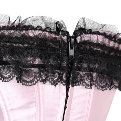 Corset-Satin-Et-Dentelle-Burlesque-Dos