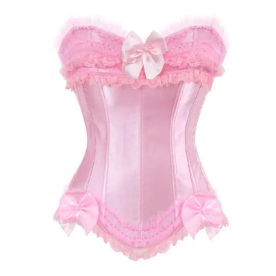 Corset-satin-et-dentelle-burlesque-rose