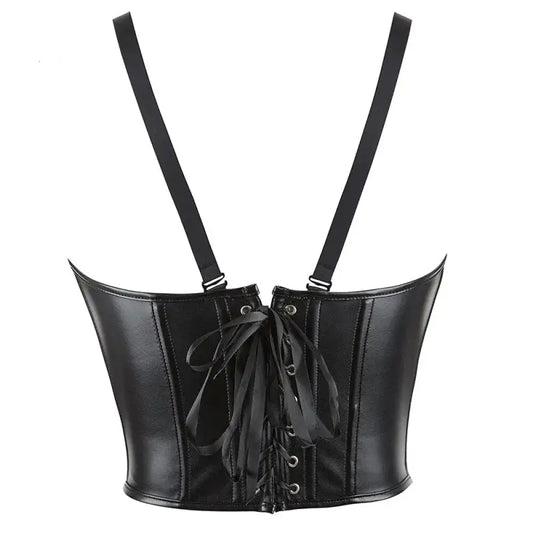 Corset-Satin-Noir-Serre-Taille-Dos