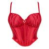 Corset-Satin-Rouge