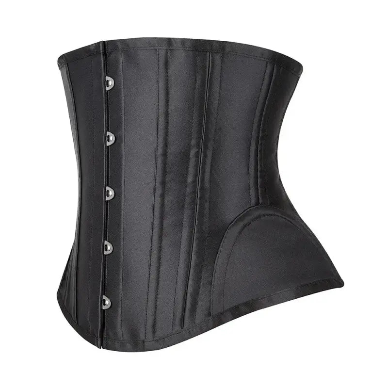 Corset-Satin-Underbust-Nude-Noir