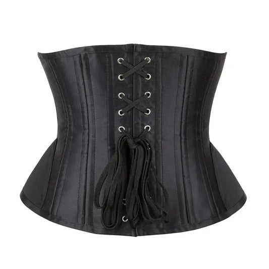 Corset-Satin-Underbust-Noir-face