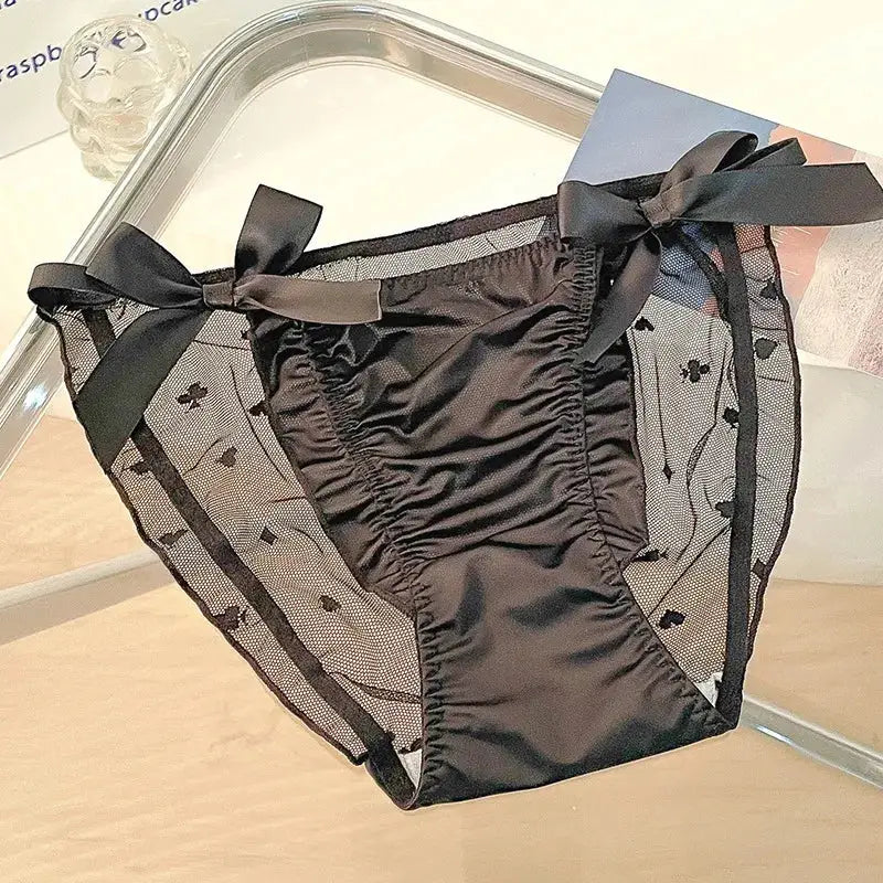 Culotte-pastel-à-noeud-satin-noir