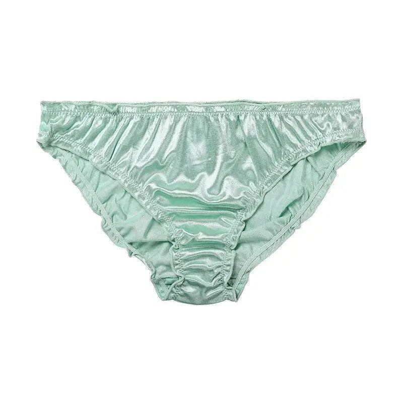 culotte-satin-colorée-vert-d'eau