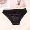 Culotte-satin-décorée-noir