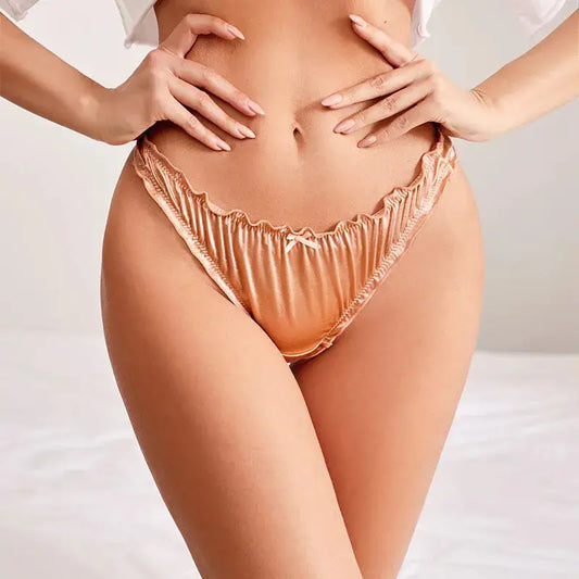 Culotte-satin-échancrée
