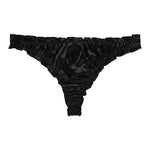 Culotte Satin Échancrée - Vignette | Création Satin
