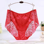 Culotte Satin Grande Taille Fleuri - Vignette | Création Satin