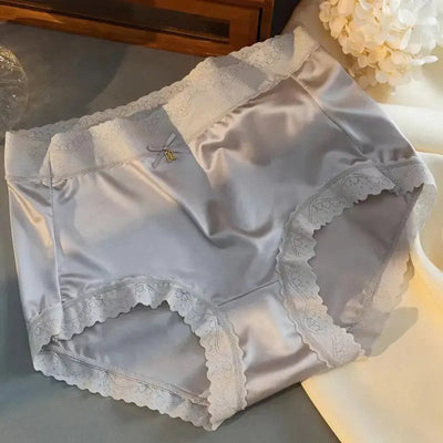 Culotte-satin-panty-sexy-gris-clair