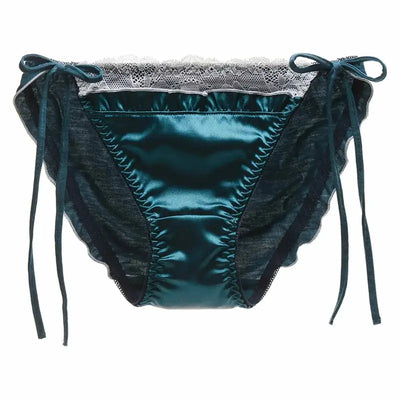 culotte-satin-seduction-avec-lacage-vert-paon