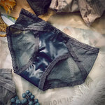 Culotte Satin Séduction Dentelle - Vignette | Création Satin