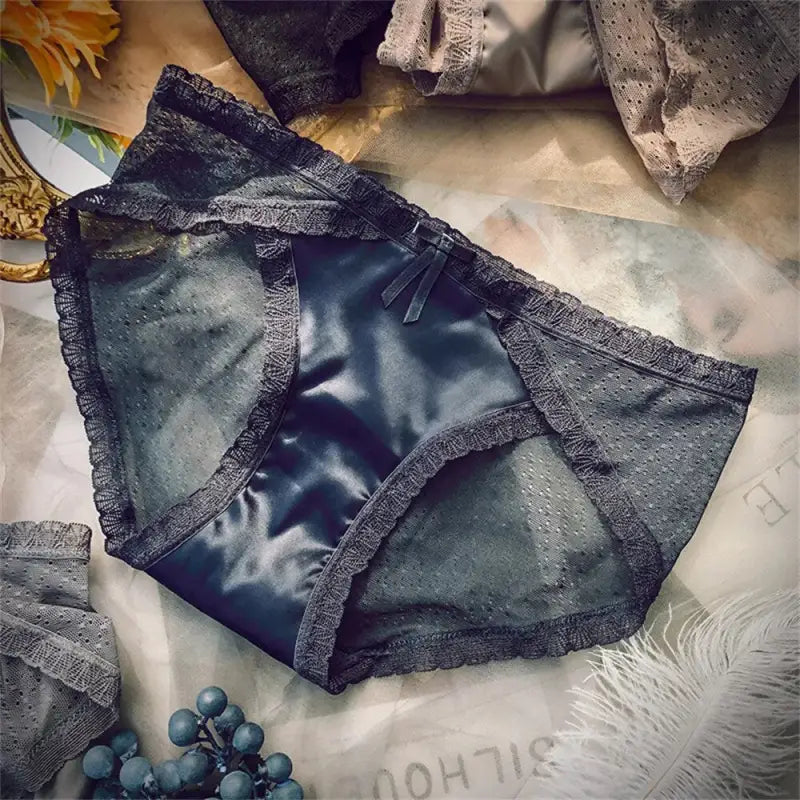 Culotte-satin-Séduction-dentelle-bleu