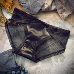 Culotte Satin Séduction Dentelle - Vignette | Création Satin
