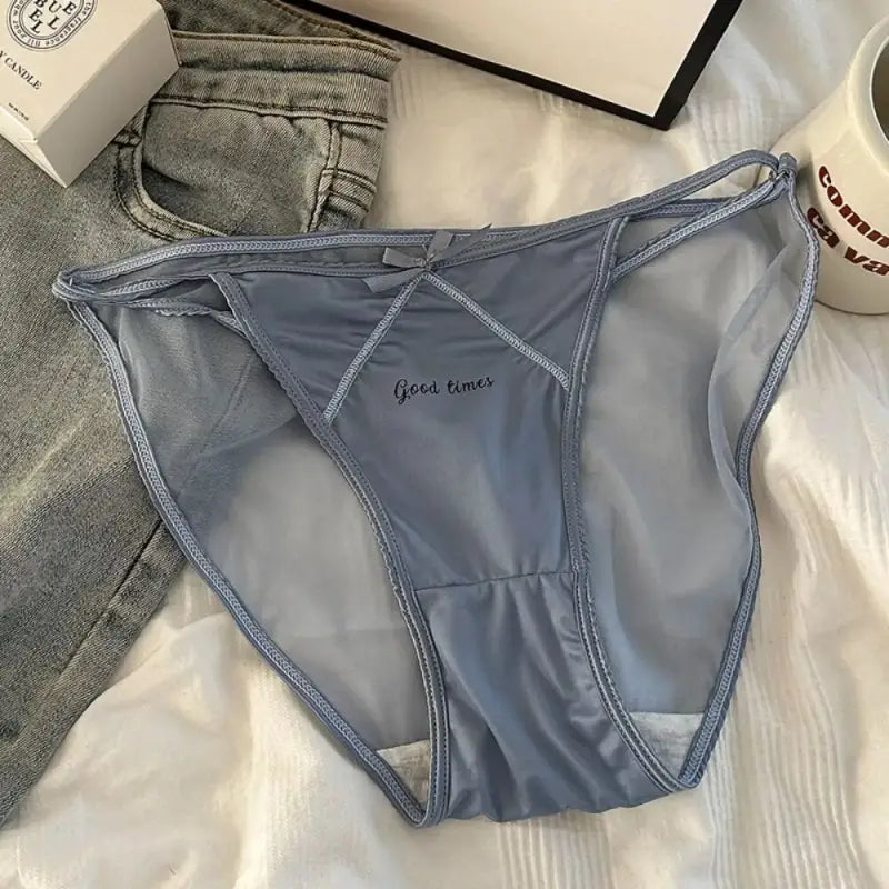 Culotte-satin-sexy-ultra-légère-bleu