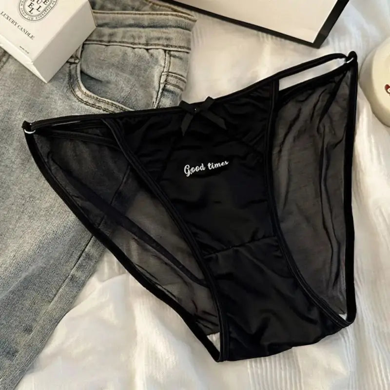 Culotte-satin-sexy-ultra-légère-noir