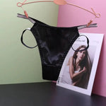 Culotte Satin String Douce Tentation - Vignette | Création Satin